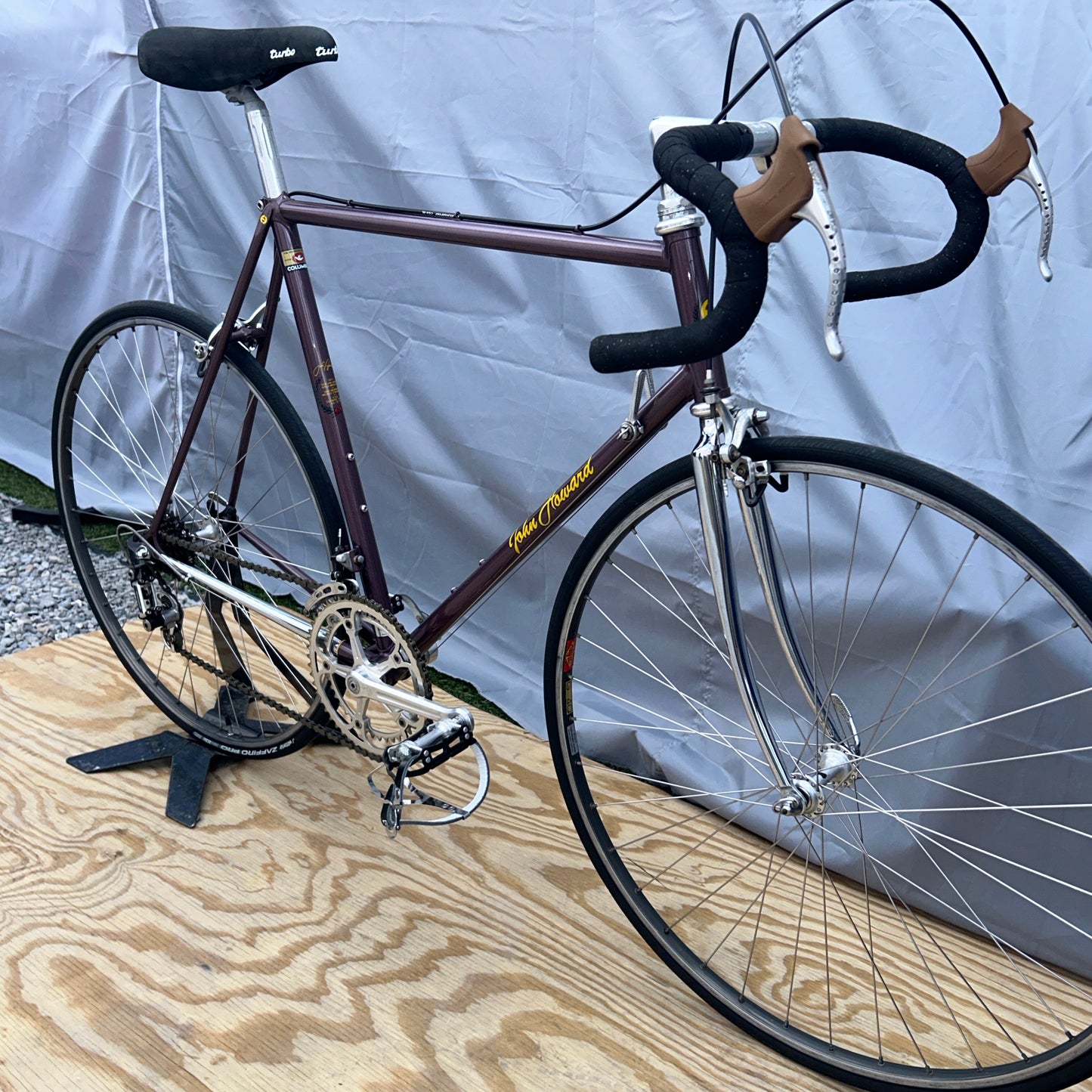 1983 John Howard #164/300 Painted by Dave Moulton Classic Steel Road Bicycle 58cm Campagnolo