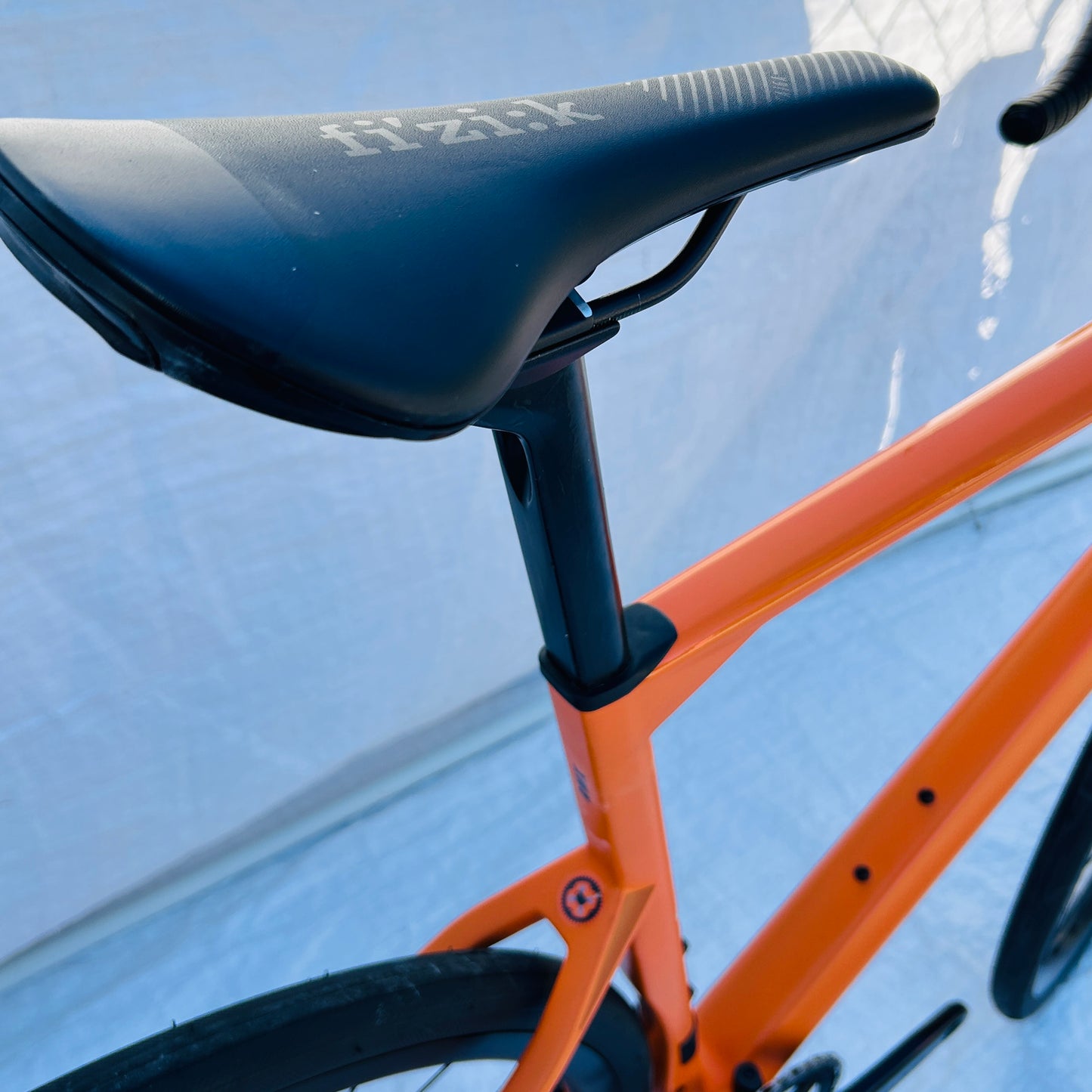 2022 BMC Roadmachine X TWO Orange 56 cm Road & Light Gravel Bike