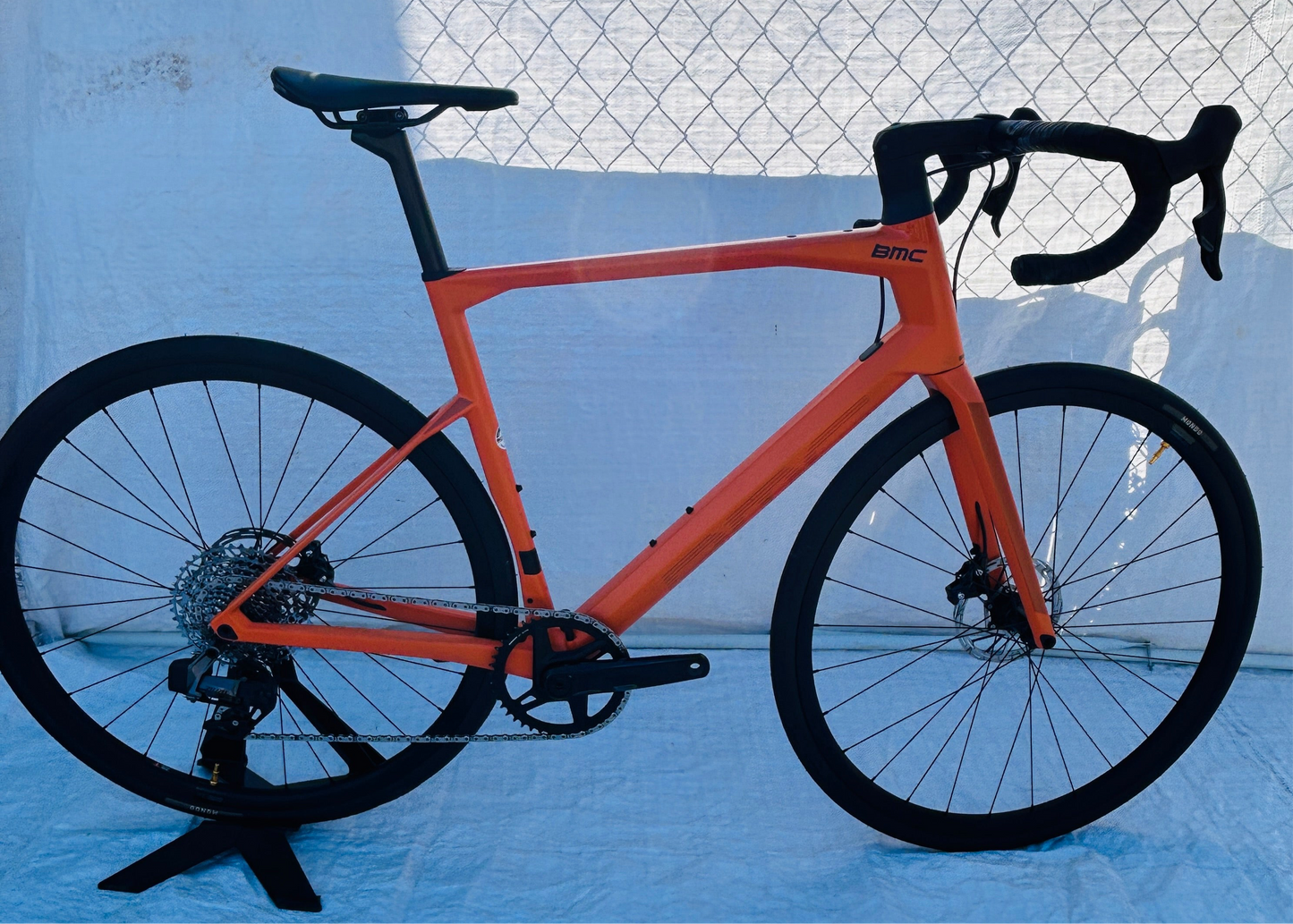 2022 BMC Roadmachine X TWO Orange 56 cm Road & Light Gravel Bike