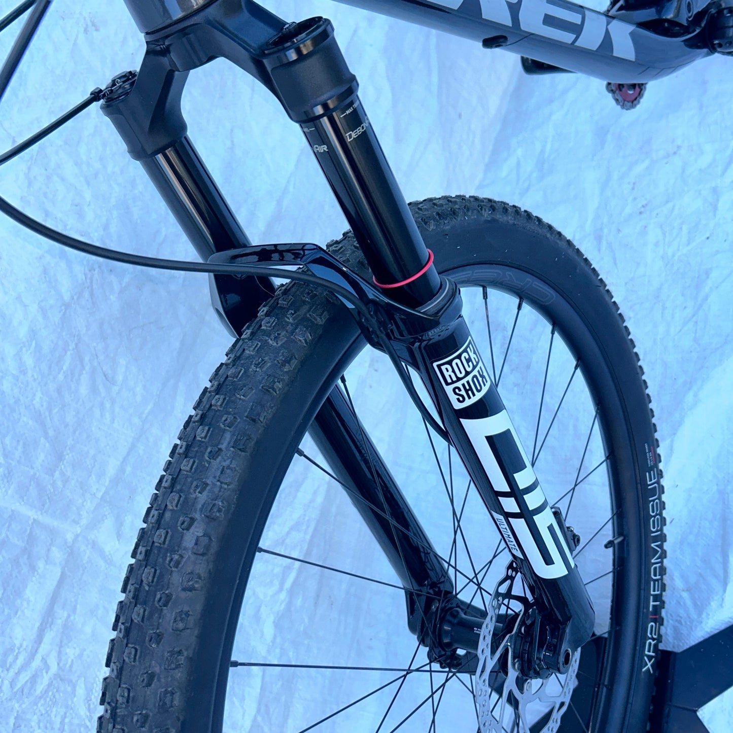 Trek Supercaliber 9.7 Gen 1 Med Full Suspension Mountain Bike, 2023