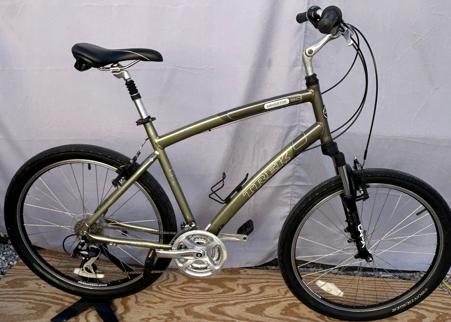 Trek Navigator 3.0 Comfort Bike Green Large