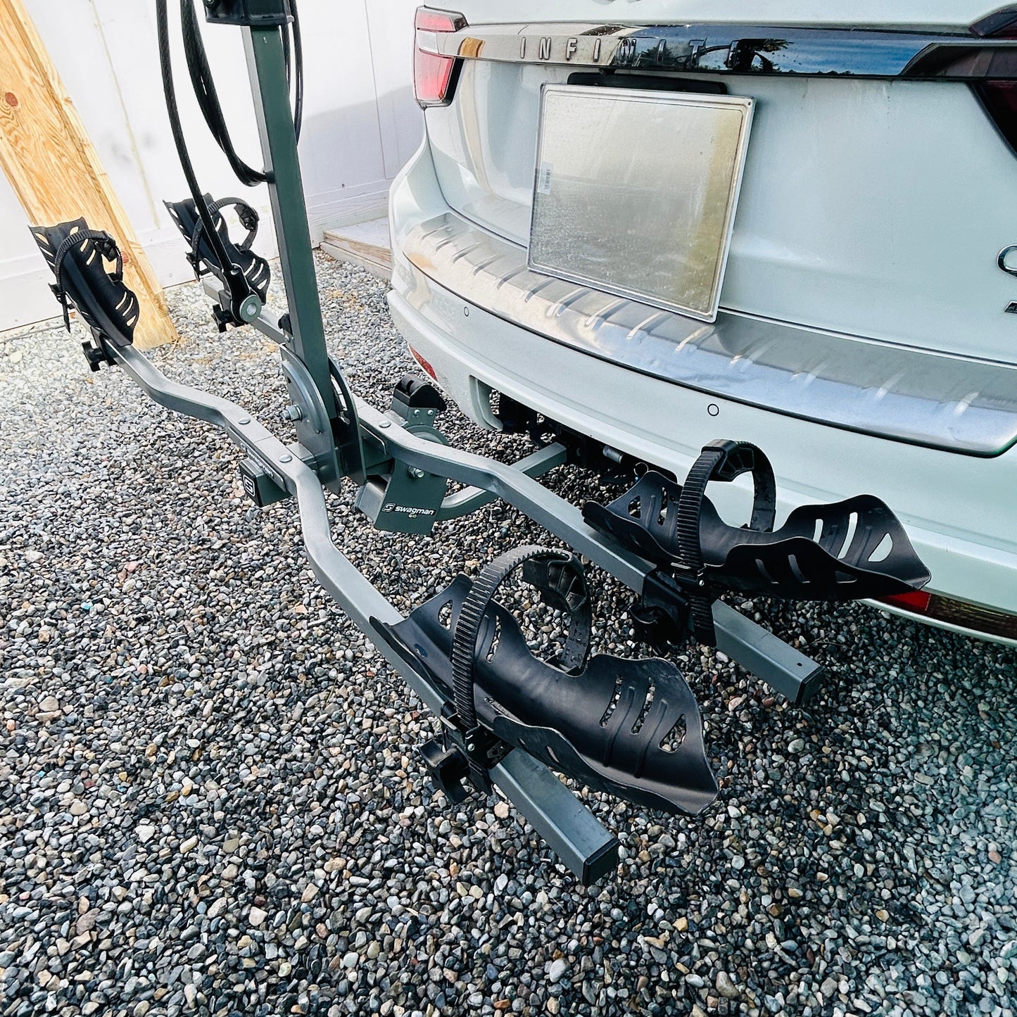 Swagman G10 Hitch Mount Platform Rack 2 Bike Hitch Mount Receiver