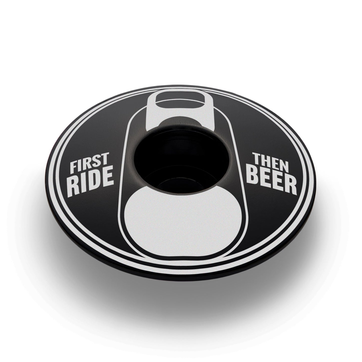 First Ride Then Beer - Bicycle Headset Cap