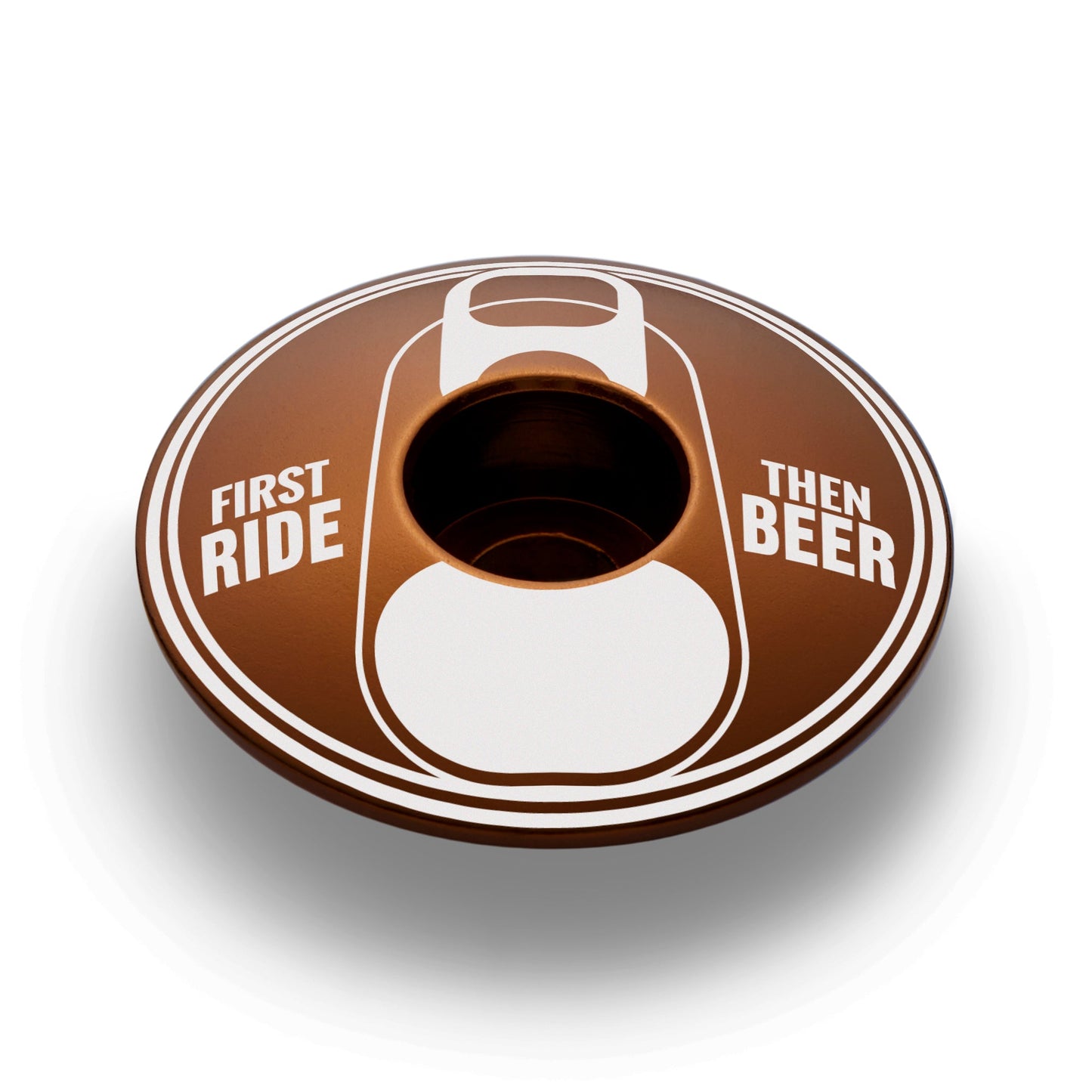 First Ride Then Beer - Bicycle Headset Cap