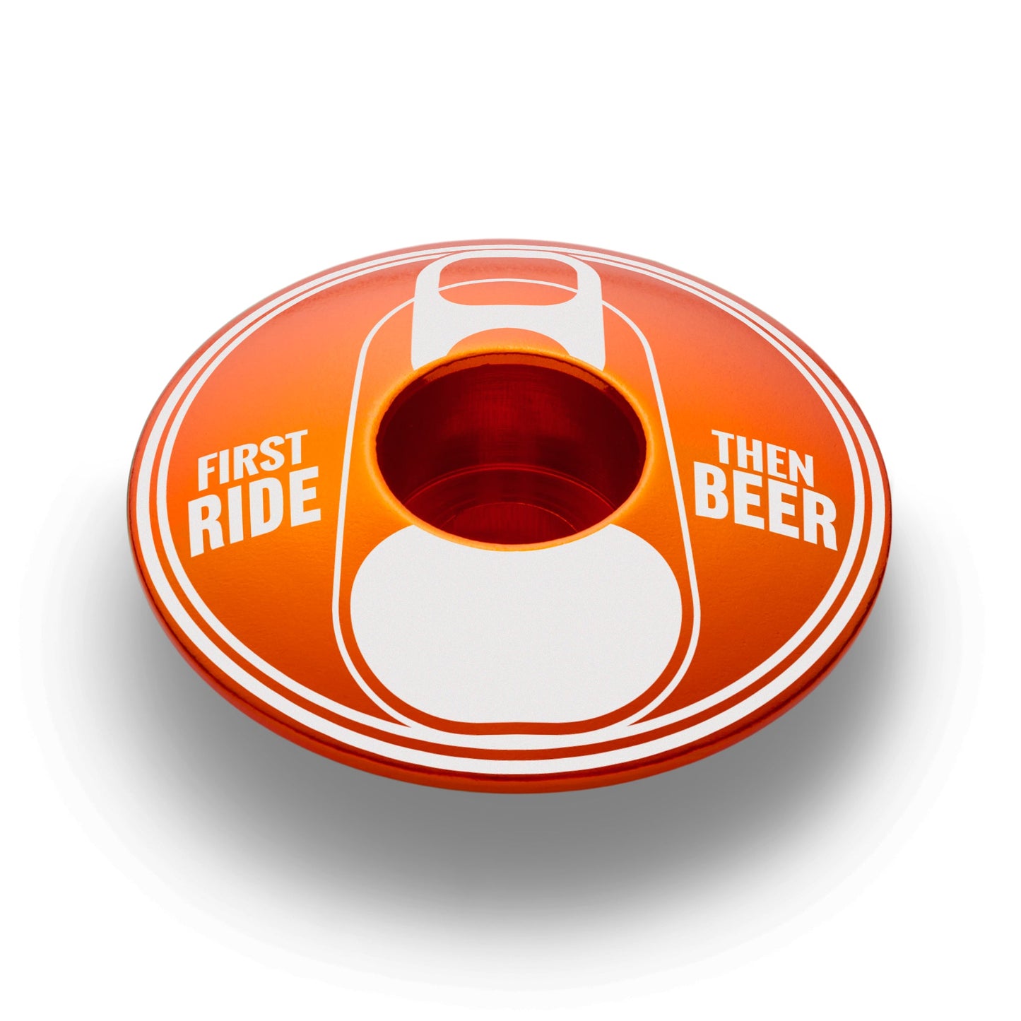 First Ride Then Beer - Bicycle Headset Cap