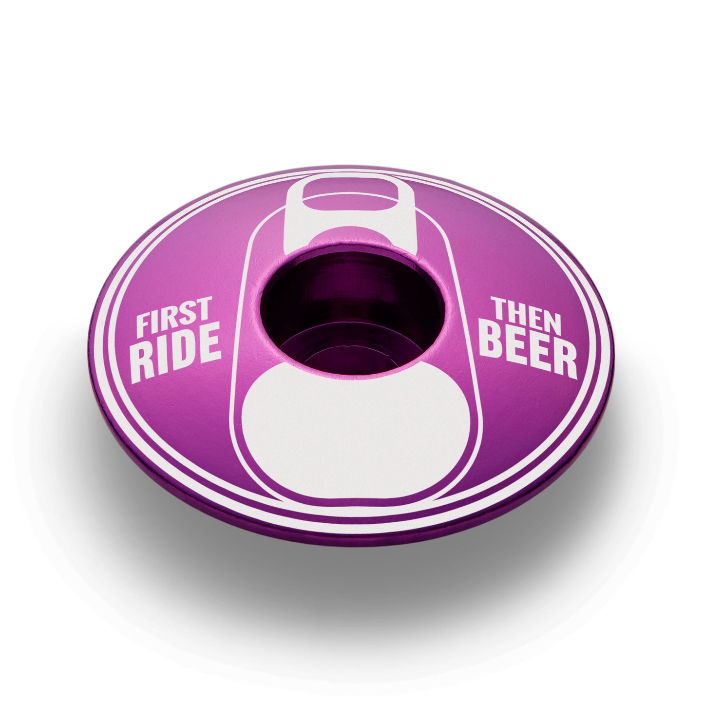 First Ride Then Beer - Bicycle Headset Cap