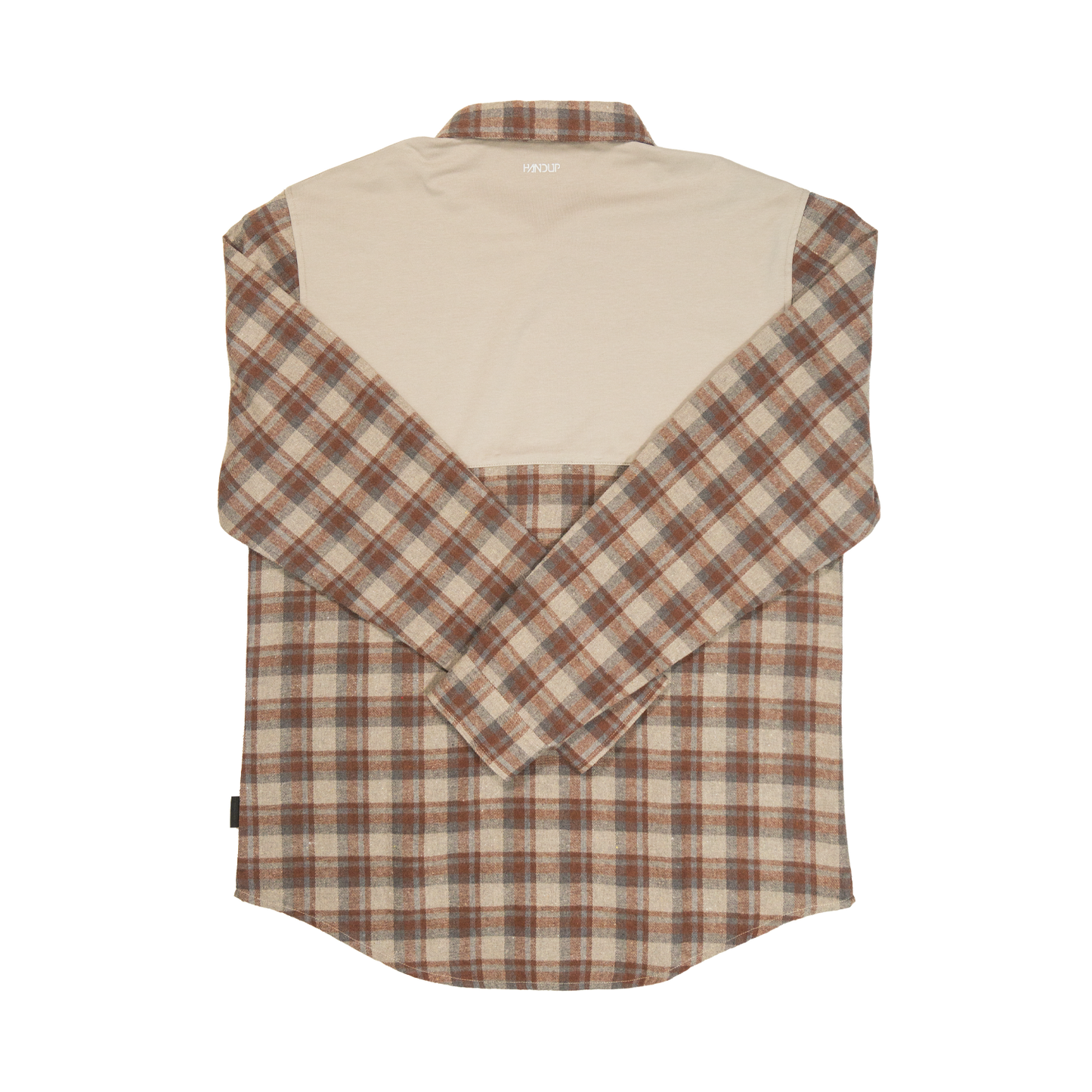 FlexTop Flannel - Saddle Brown/Sand