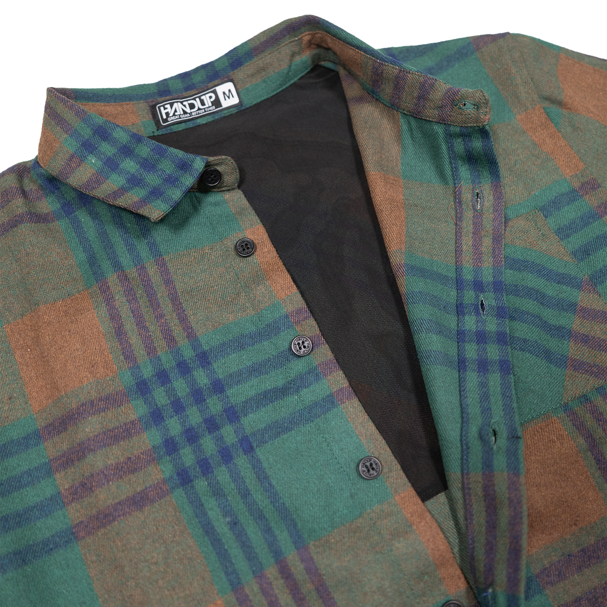 Flow Flannel - Green/Blue