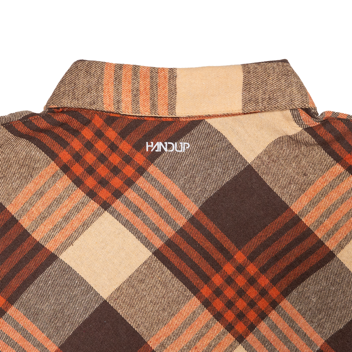 Flow Flannel - Orange/Brown