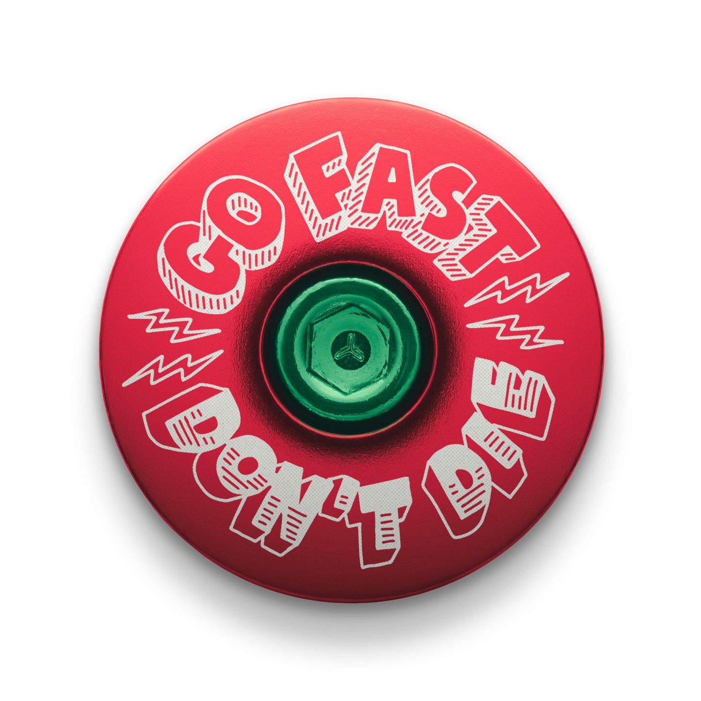 Go Fast Don't Die x Dispatch Custom Bicycle Headset Cap
