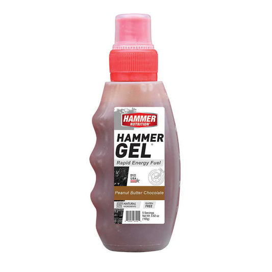 Hammer Gel Peanut Butter Chocolate 5 Servings with Flask