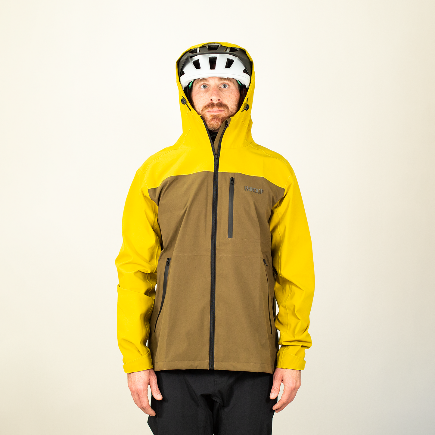 HydroSend Shell - Citrine/Forest Khaki