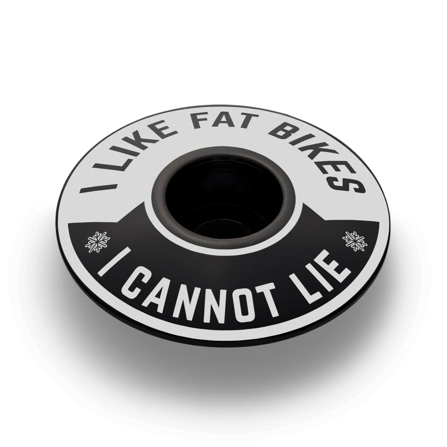 I Like Fat Bikes & I Cannot Lie Bicycle Headset Cap