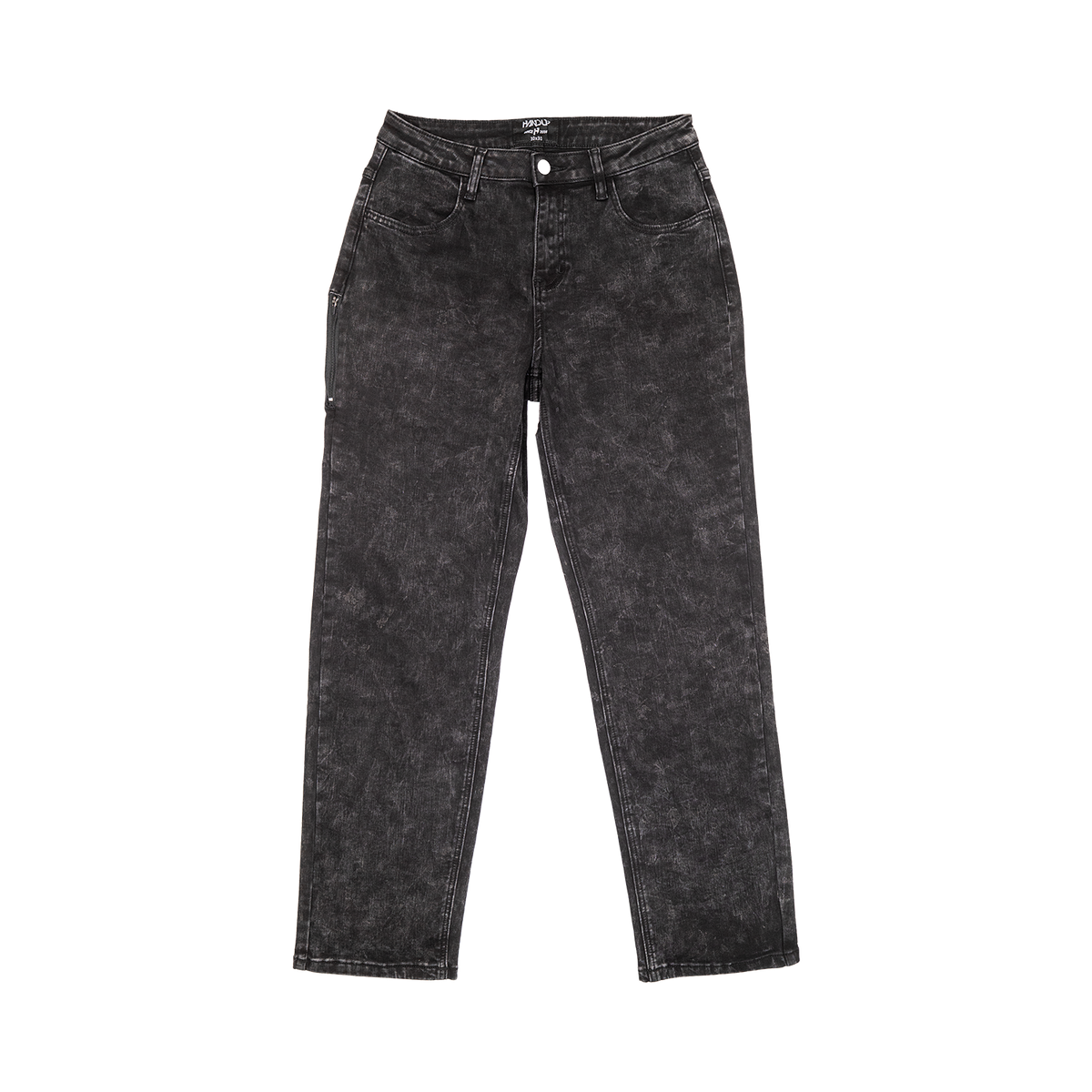 Jean Pants - Acid Wash Black