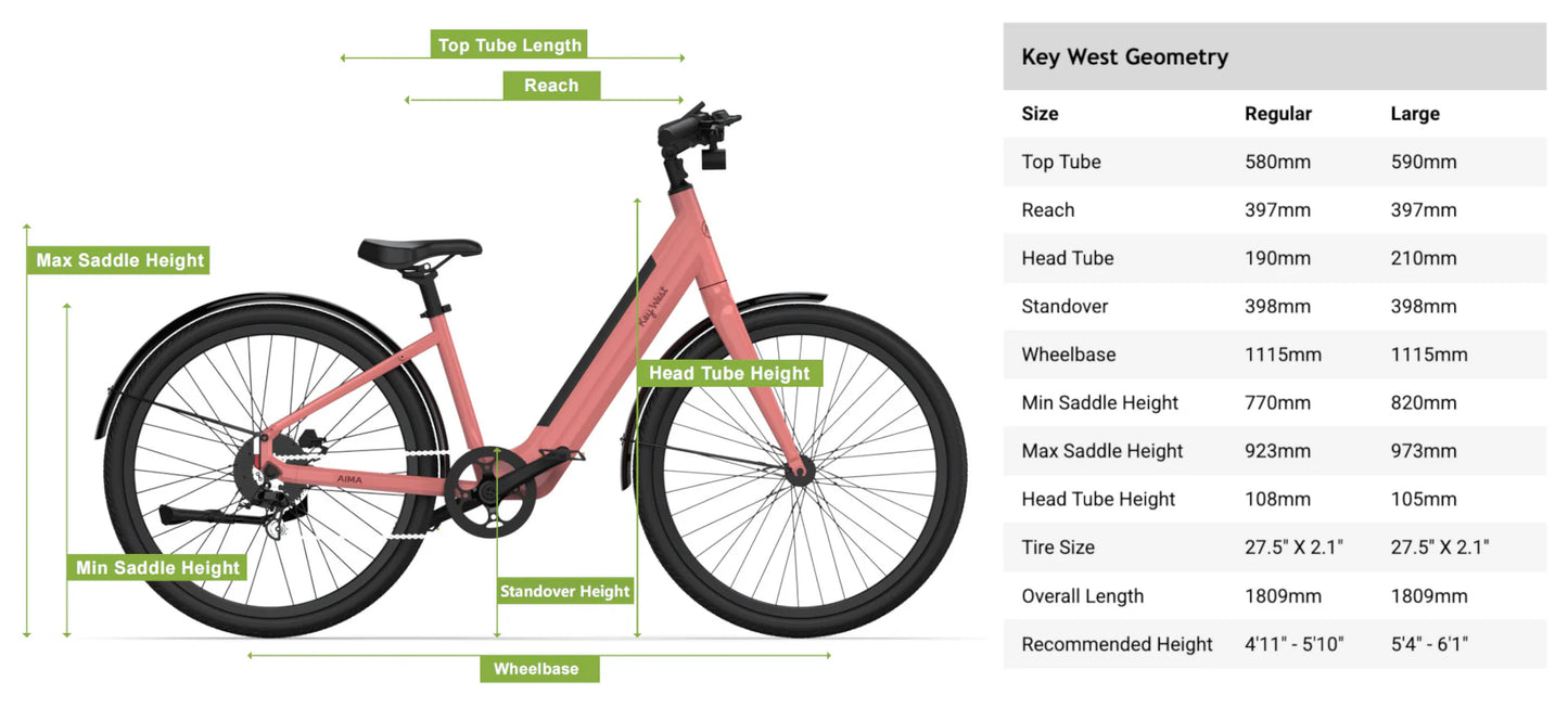 Aima Big Key West Electric Bike E-Bike