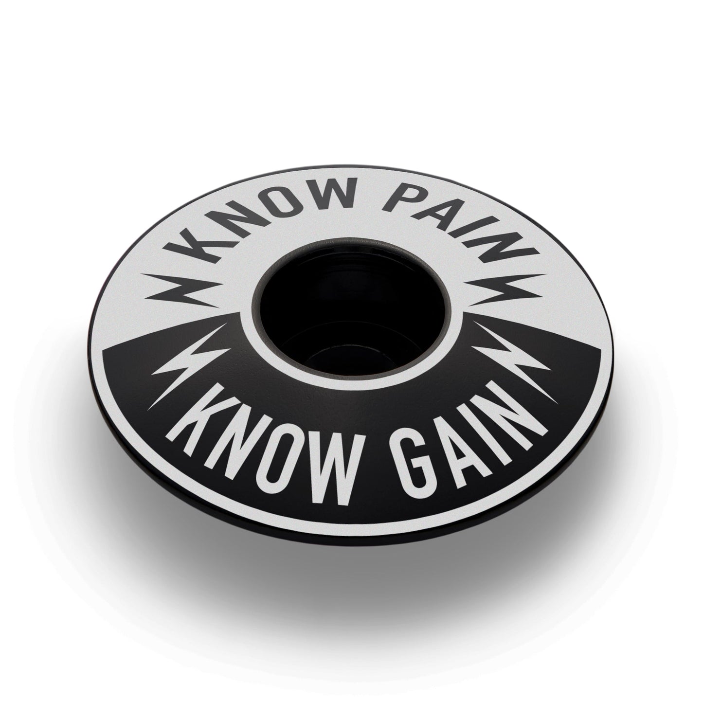 Know Pain Know Gain - Bicycle Headset Cap