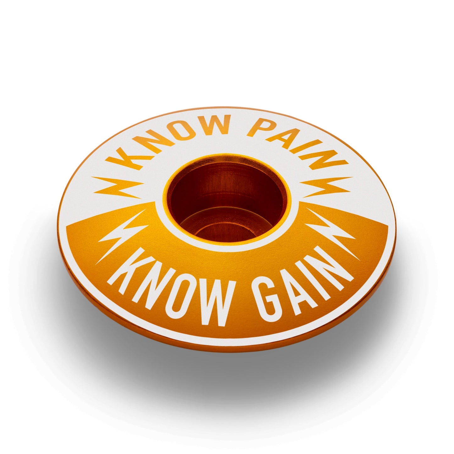 Know Pain Know Gain - Bicycle Headset Cap
