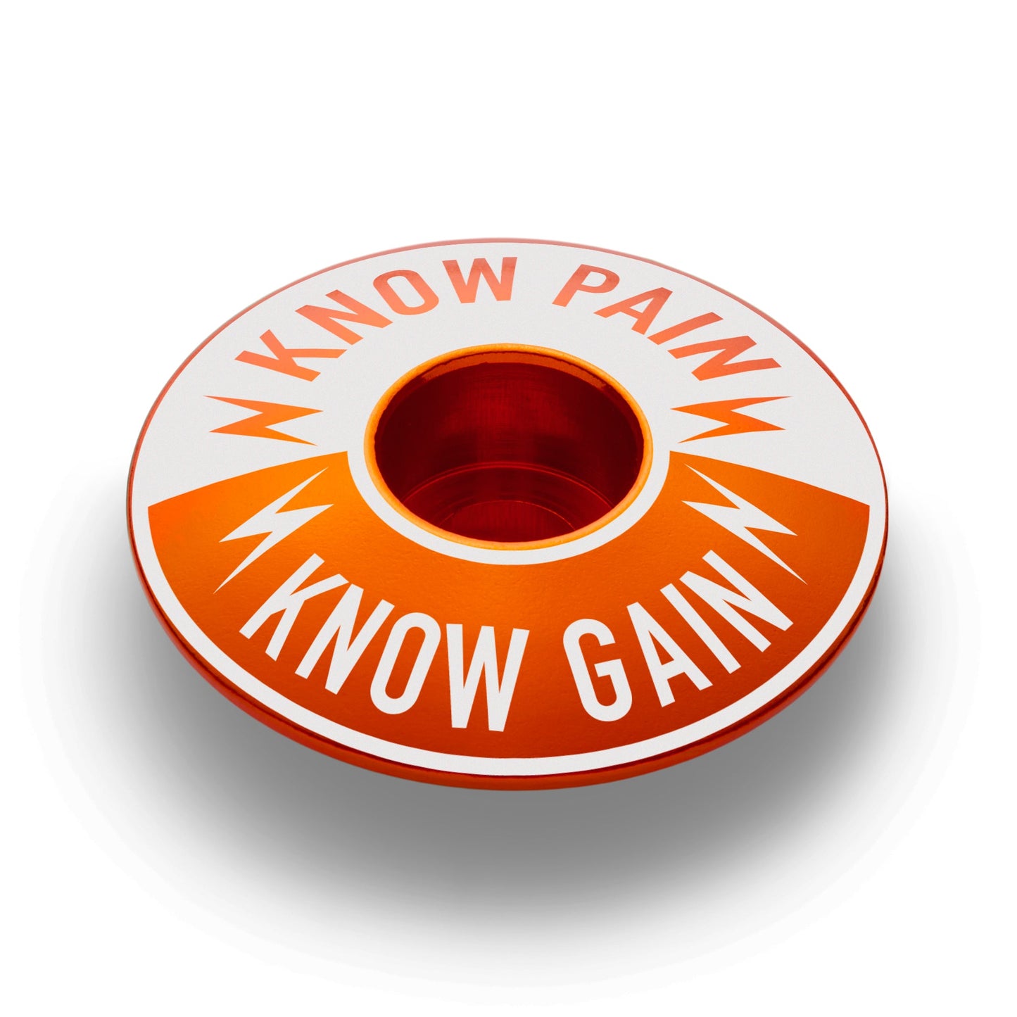 Know Pain Know Gain - Bicycle Headset Cap