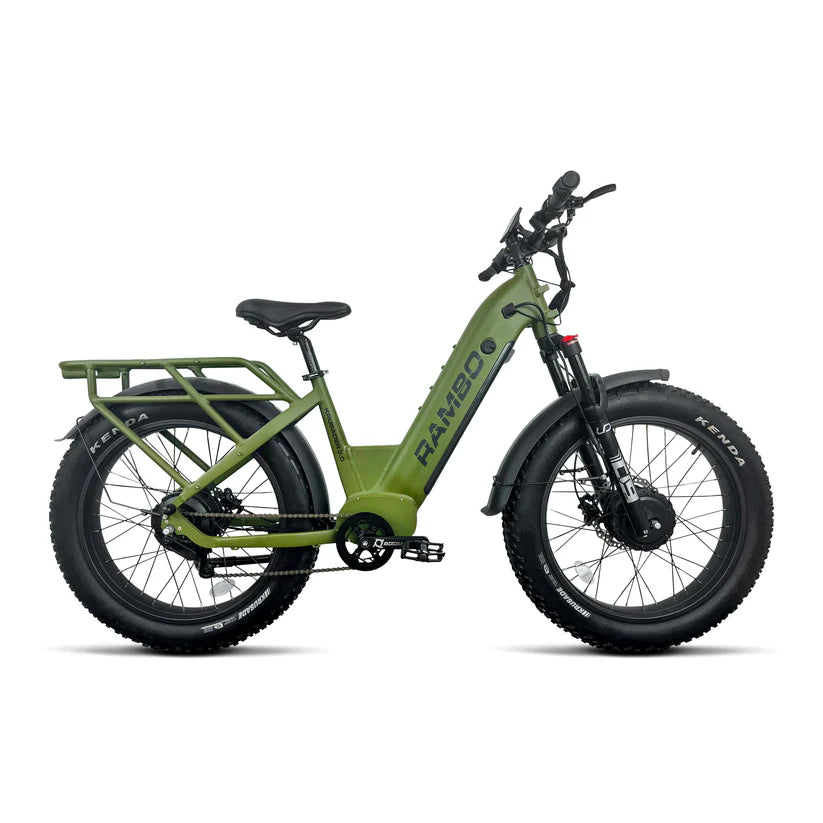 RAMBO Electric Bikes Krusader 3.0 All Wheel Drive 15Ah Hunting E-Bike