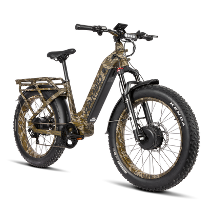 RAMBO Electric Bikes Krusader 3.0 All Wheel Drive 15Ah Hunting E-Bike