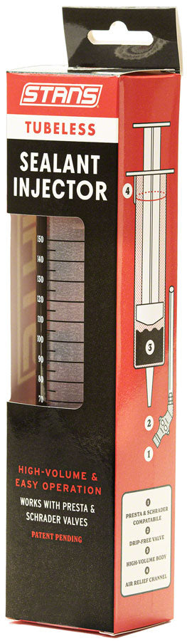 Stan's NoTubes Tire Sealant Injector - Presta, Schrader