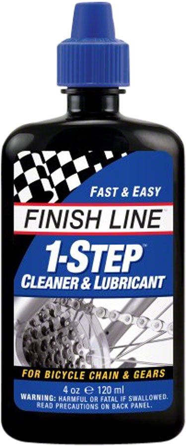 Finish Line 1-Step Cleaner and Bike Chain Lube - 4 fl oz, Drip