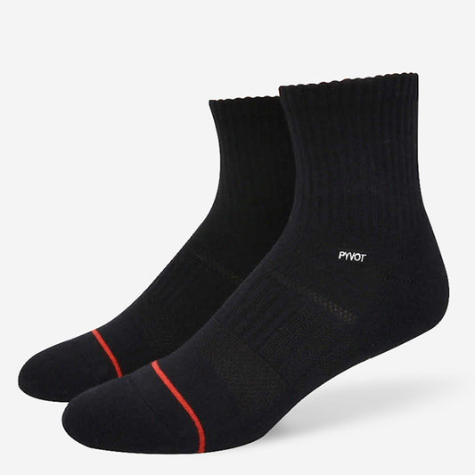 Pyvot Socks Miro (Ankle) Black