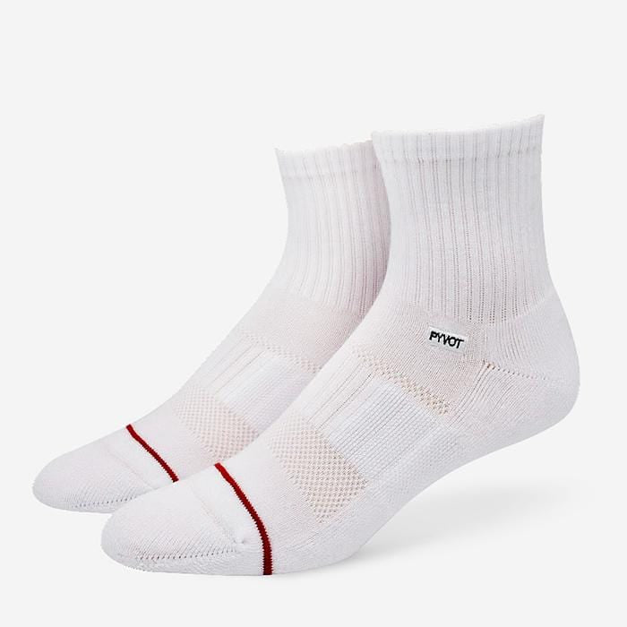 Pyvot Socks Miro (Ankle) White