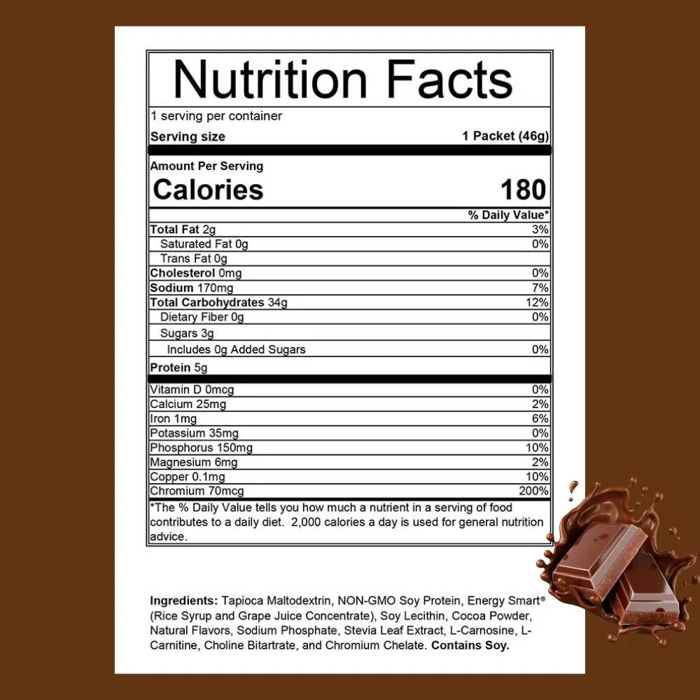 Hammer Nutrition Perpetuem 2.0 Chocolate Single Serving