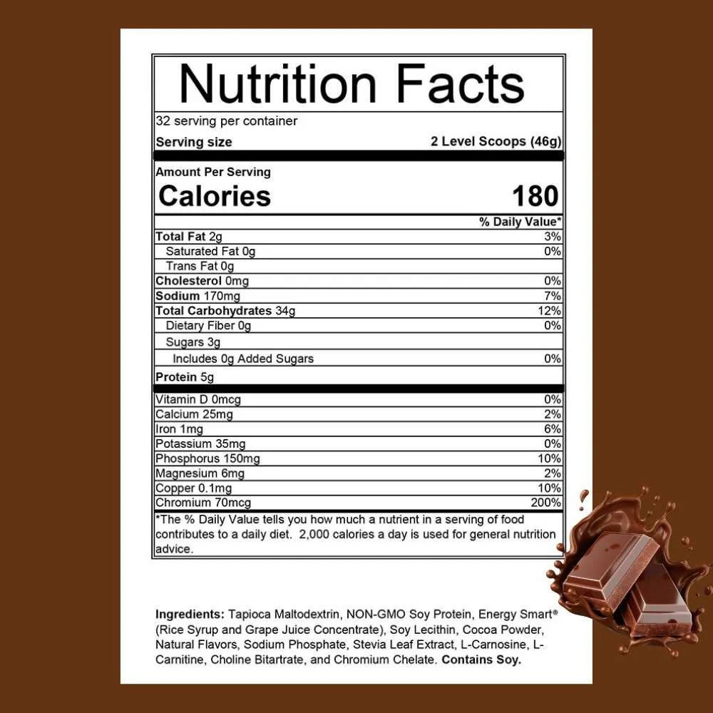 Hammer Nutrition Perpetuem 2.0 Chocolate (32 servings)