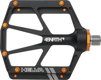 45NRTH Helva Platform Pedals - Aluminum, 9/16", Black
