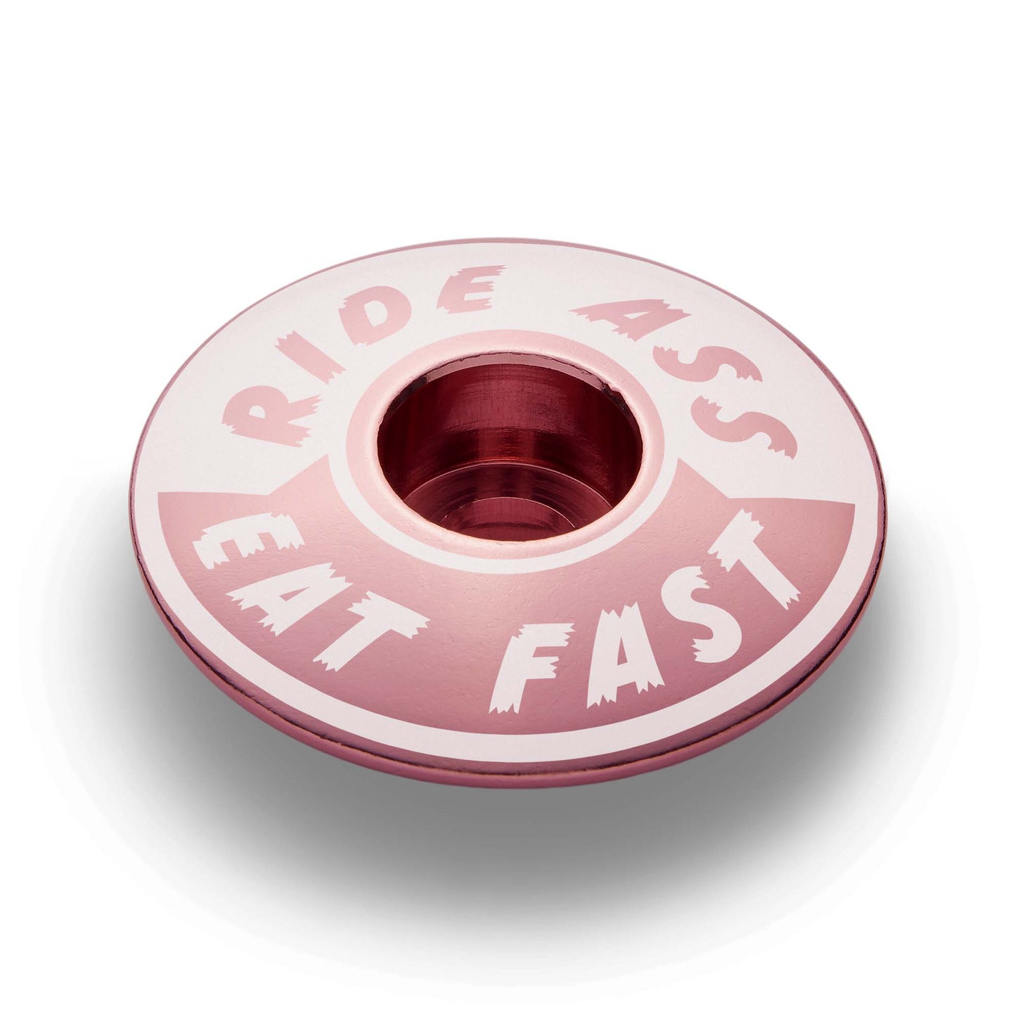Ride Ass Eat Fast Bicycle Headset Cap