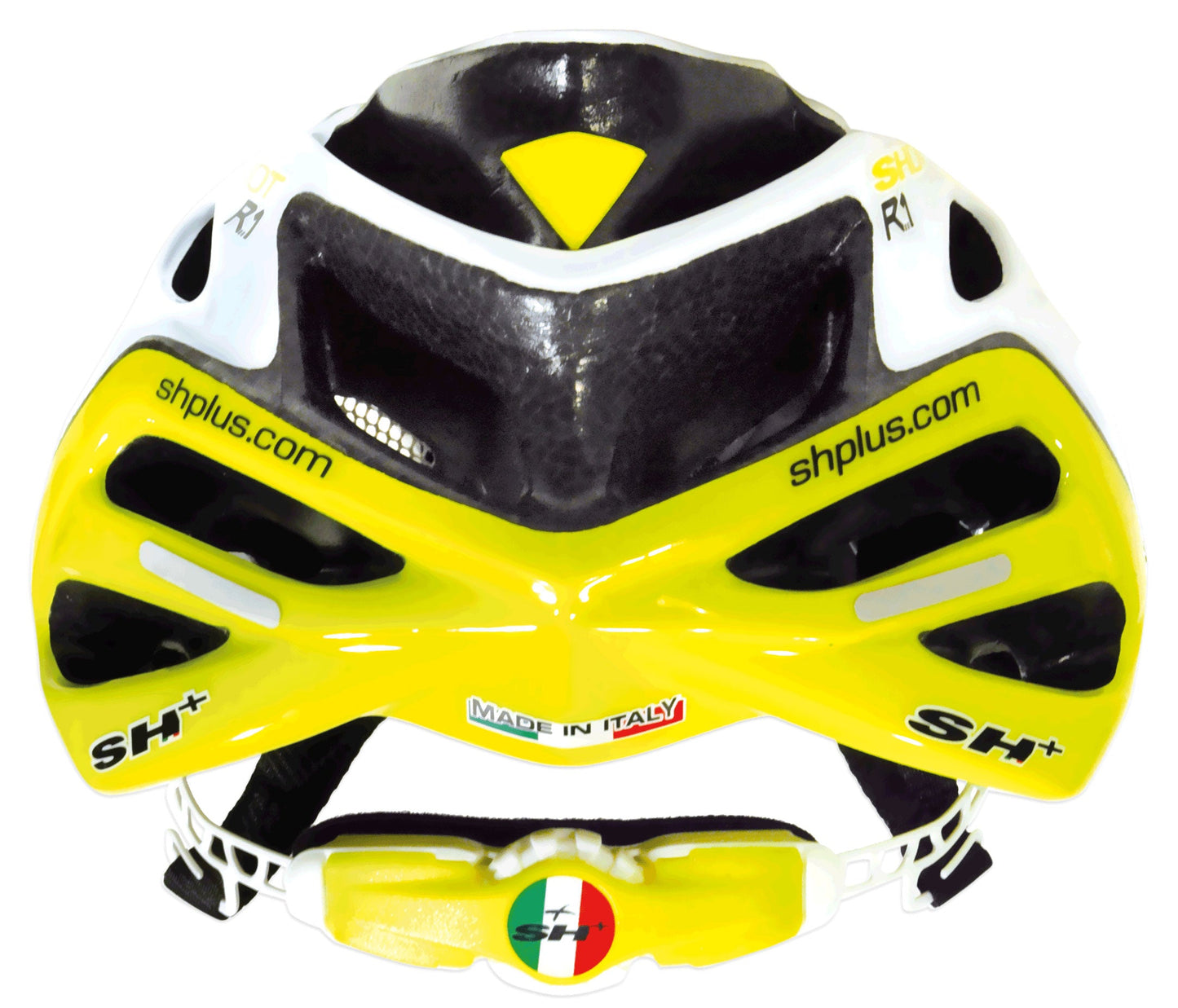 SH+ Shot R1 Helmet - White/Yellow