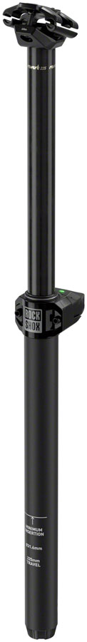 RockShox Reverb AXS Dropper Seatpost - 31.6mm, 100mm, Black, B1