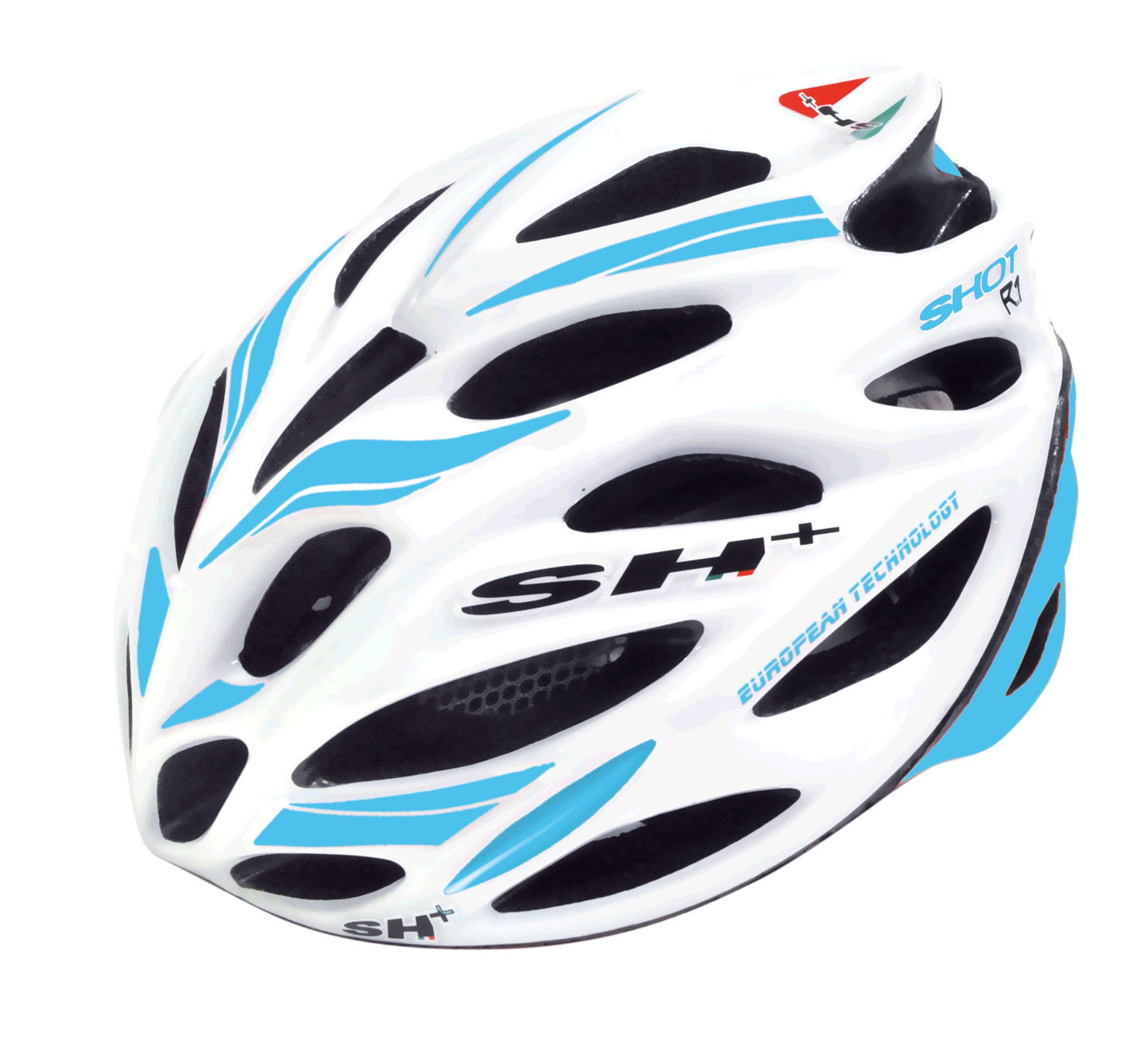 SH+ Shot R1 Helmet - White/Blue