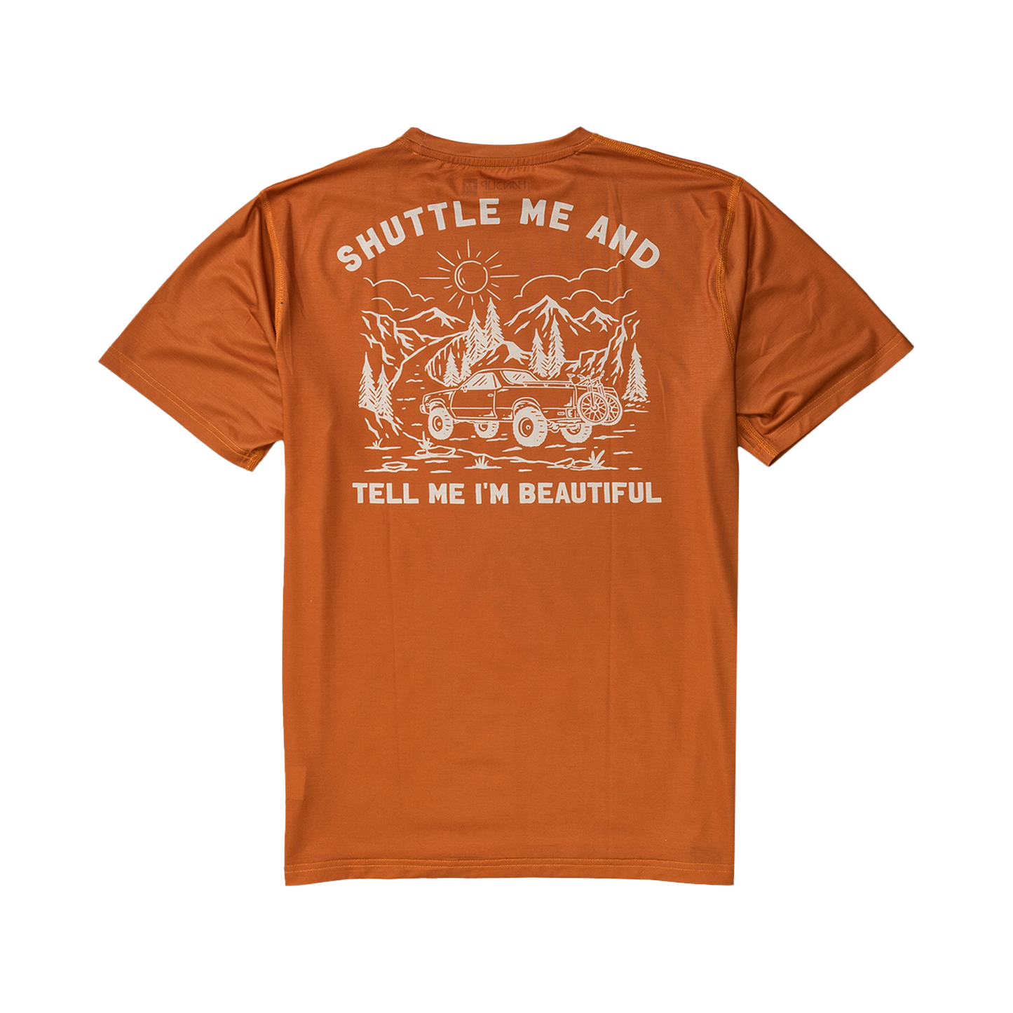 ActiviTEE - Shuttle Me Burning Orange