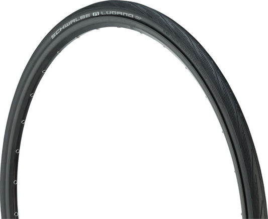 Schwalbe Lugano Tire - 700 x 28, Clincher, Wire, Black, Active Line