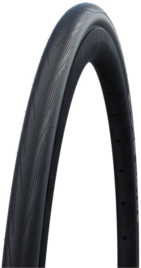 Schwalbe Lugano II Tire - 700 x 23, Clincher, Wire, Black