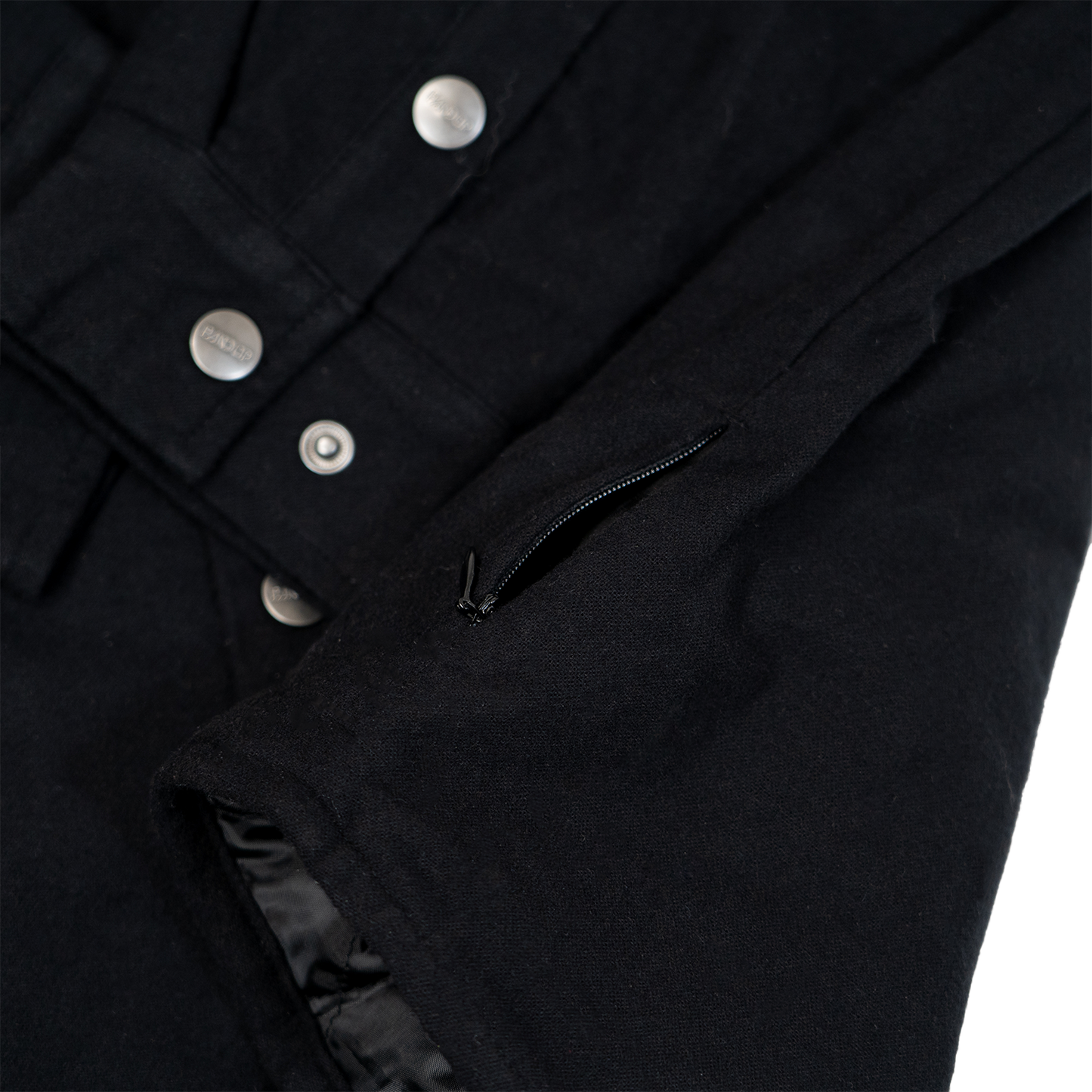 Flannel Jacket - Black on Black