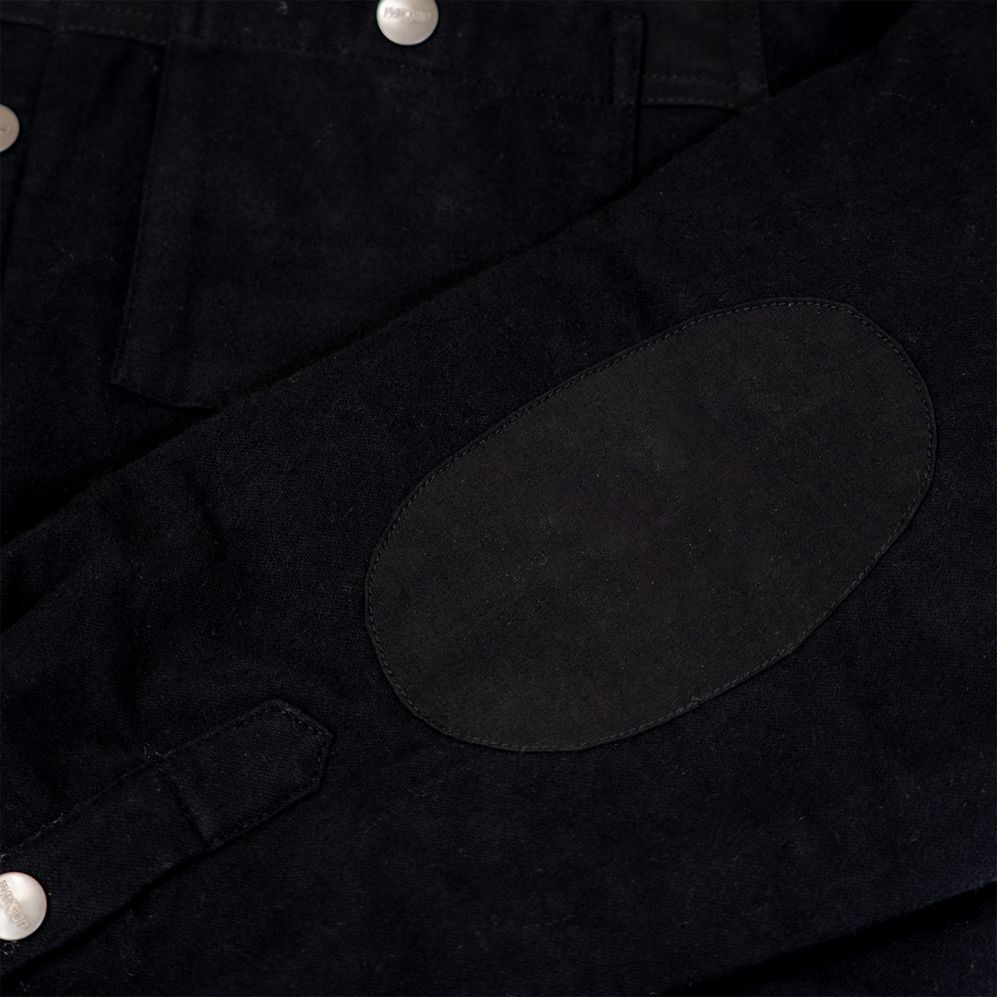 Flannel Jacket - Black on Black