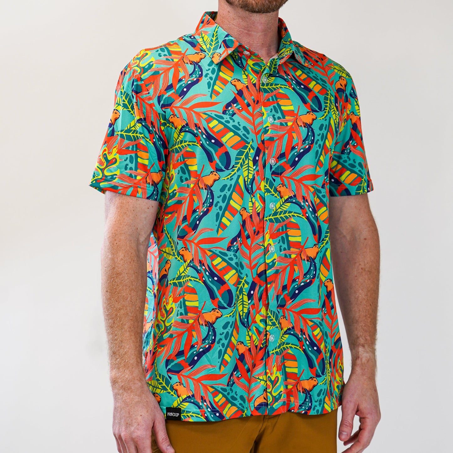 FlexGRID Button Up - Capybara Jungle