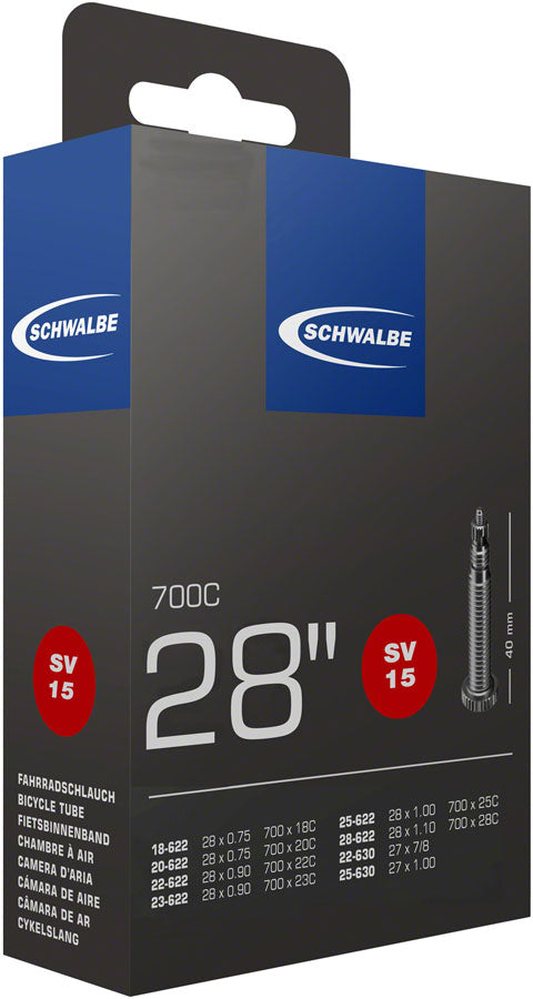 Schwalbe Standard Tube - 700 x 18-28mm, 40mm Presta Valve