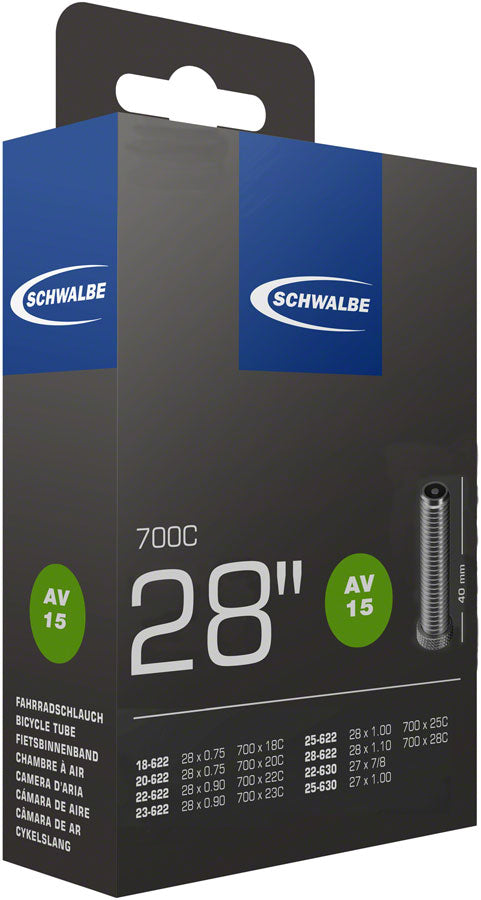 Schwalbe Standard Tube - 700 x 18-28mm, 40mm Schrader Valve
