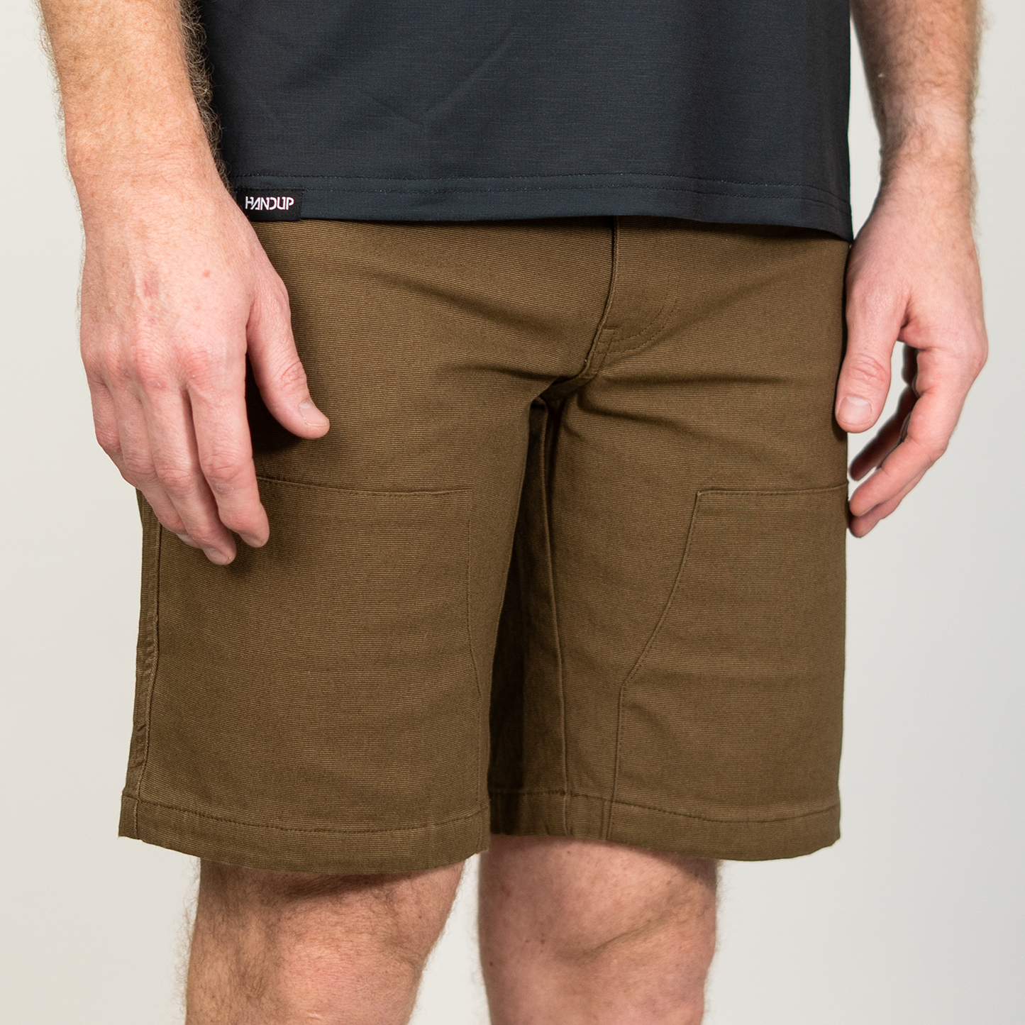 WorkHorse Stretch Canvas Short - Coffee Brown