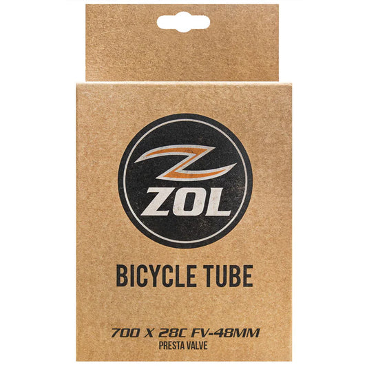 Zol Road Bicycle Bike Inner Tube 700x23+ Presta Valve 48mm