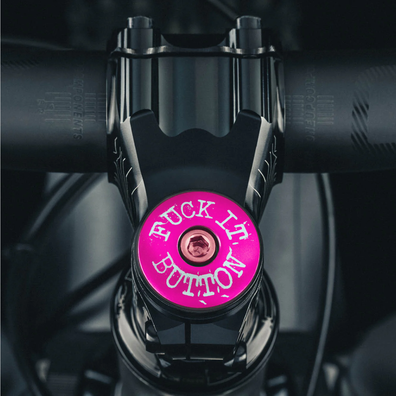 Fuck it Button - Bicycle Headset Cap