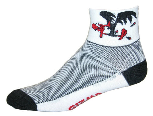 GIZMO Socks - Buzzard - White - Small Only