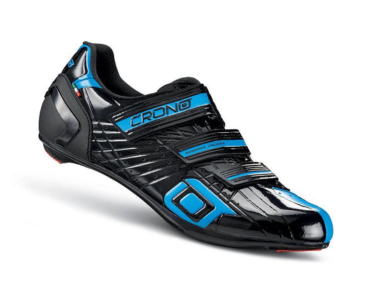 CRONO CR4 Road Cycling Shoes - Black/Blue