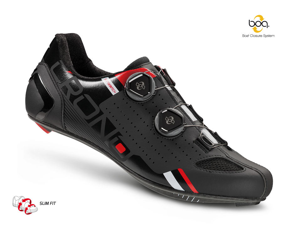 CRONO CR2 Road Cycling Shoes - Black 01
