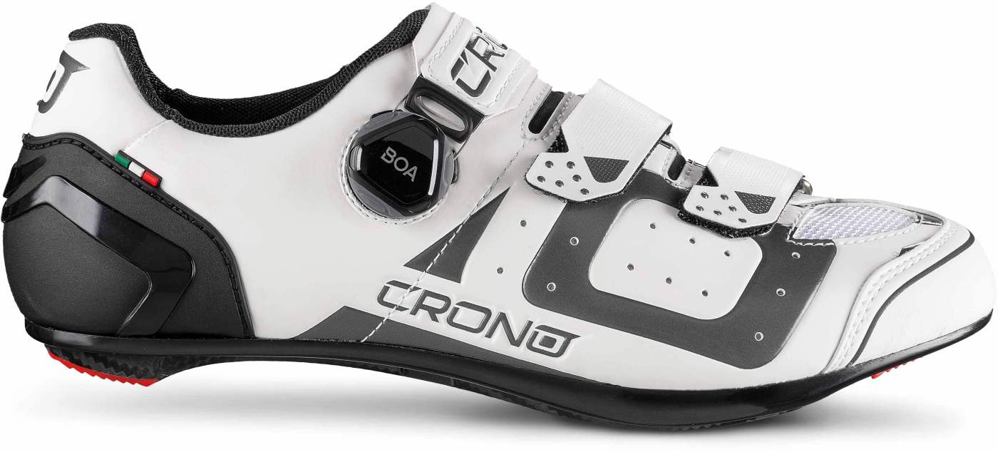 CRONO CR3 Road Cycling Shoes - White 01